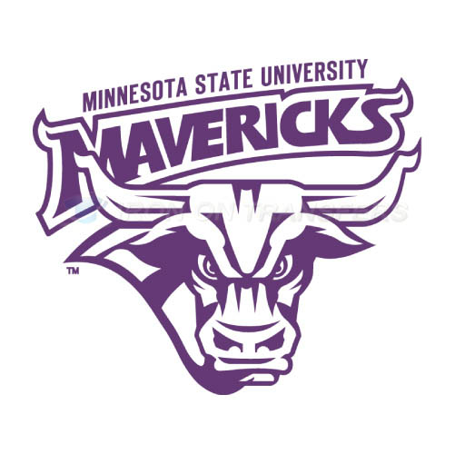 Minnesota State Mavericks Logo T-shirts Iron On Transfers N5112 - Click Image to Close